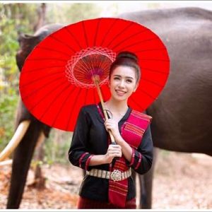 ร่มผ้าเคลือบน้ำมัน ร่มเชียงใหม่