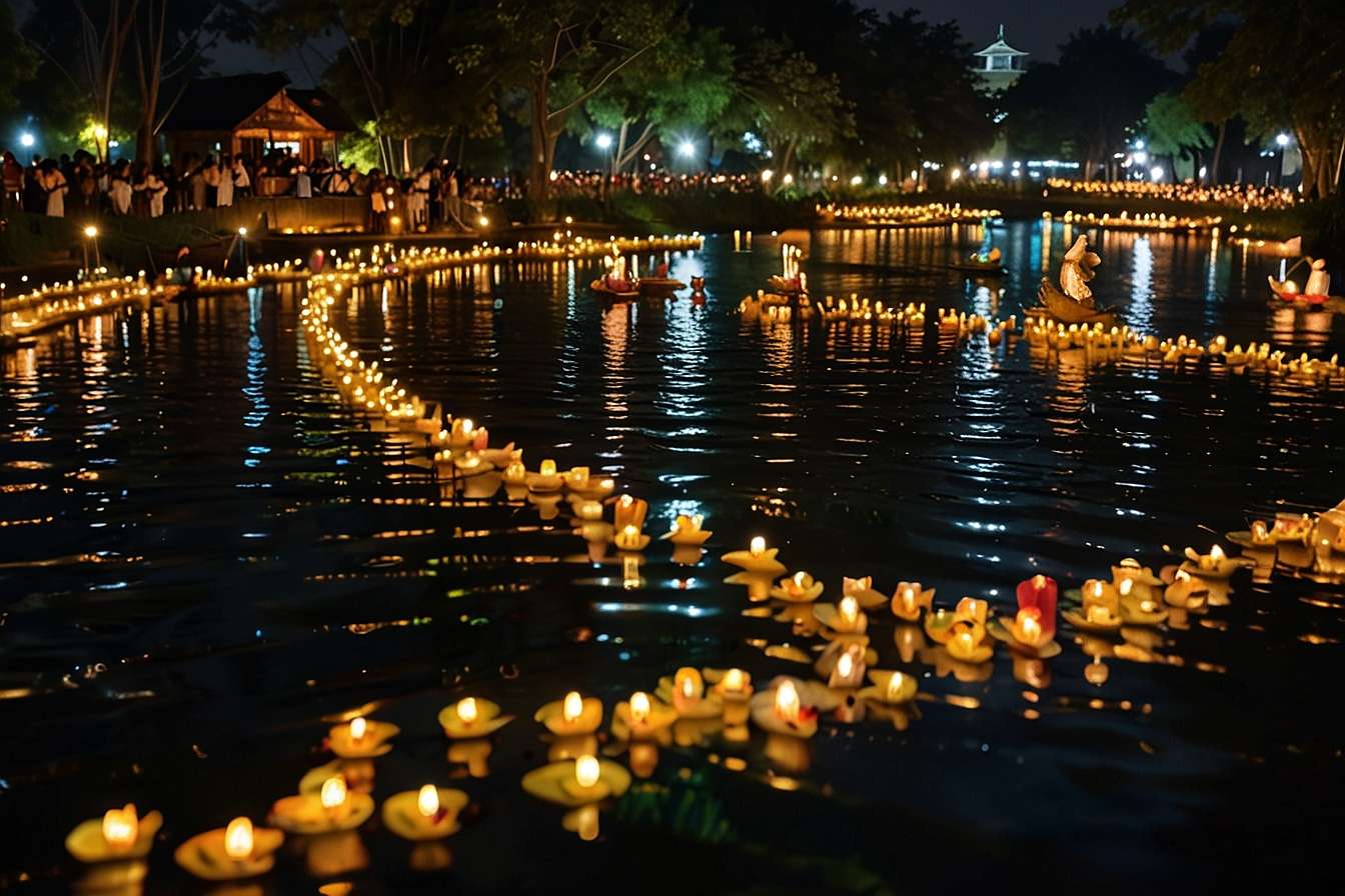 ลอยกระทง 2568 ที่เชียงใหม่ 1-ร้านร่มงาม ร่มเชียงใหม่ ลอยกระทงที่เชียงใหม่ ที่ไหน